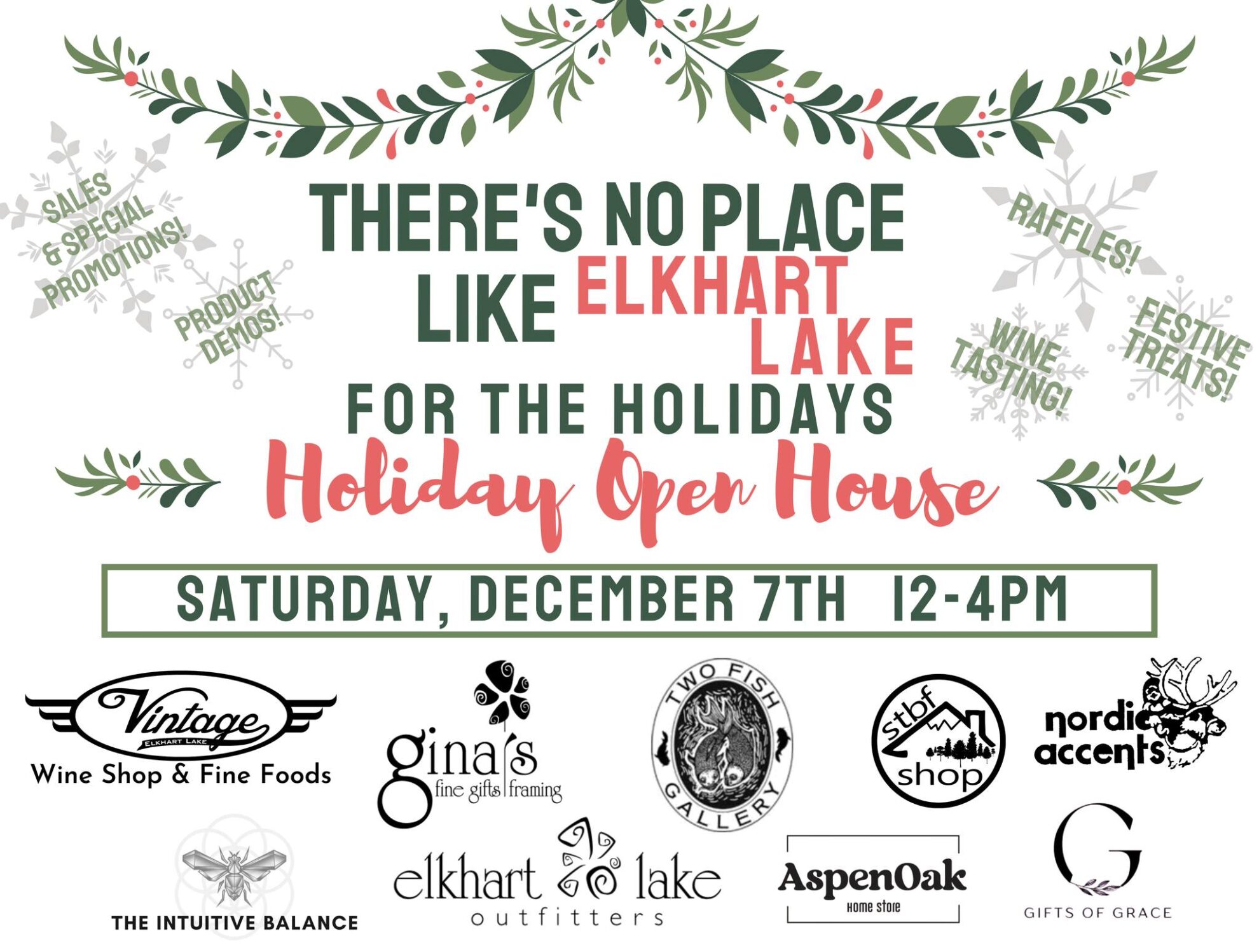 Elkhart Lake Retail Annual Holiday Open House