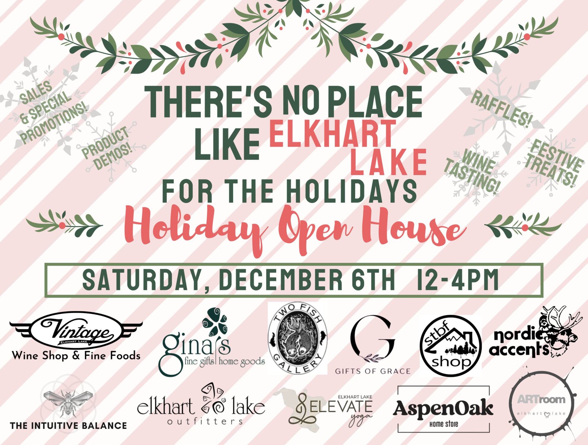 Elkhart Lake Retail Annual Holiday Open House